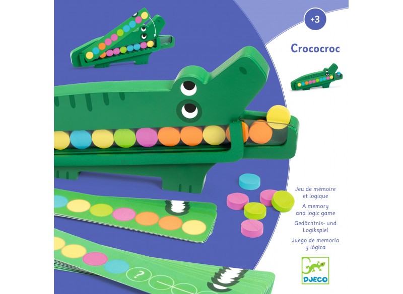 JUEGO EDUCATIVO COCOCROC. DJECO
