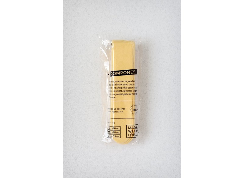 POMPÓN JAUNE CITRON