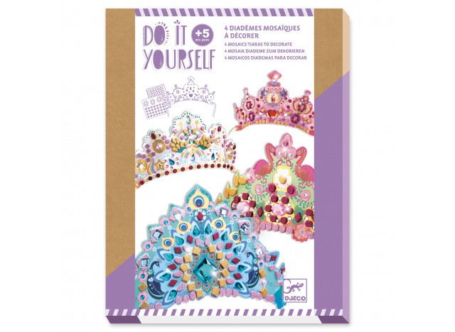DIADEMAS PARA DECORAR. PRINCESAS, DJECO