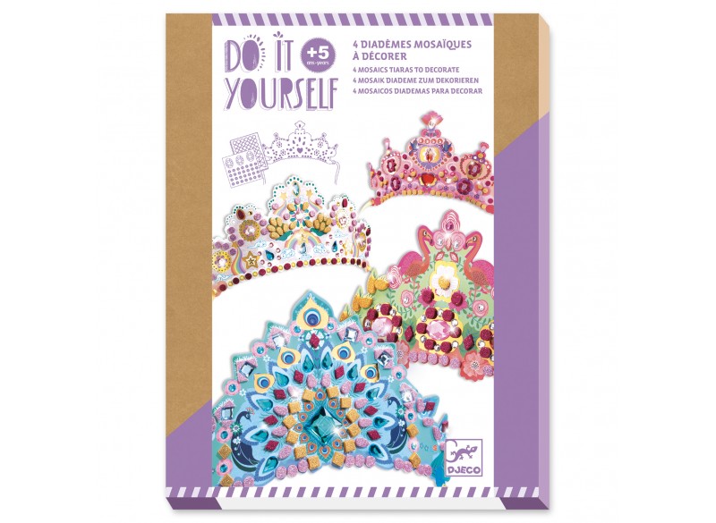DIADEMAS PARA DECORAR. PRINCESAS, DJECO