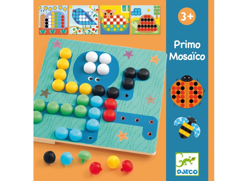 JUEGO EDUCATIVO DJECO. PRIMO MOSAICO