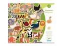 JUEGO MAGNÉTICO DE MADERA DJECO. ANIMALES
