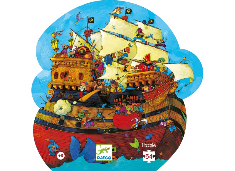 PUZZLE BARCO PIRATA. 54 PIEZAS