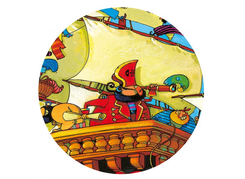 PUZZLE BARCO PIRATA. 54 PIEZAS