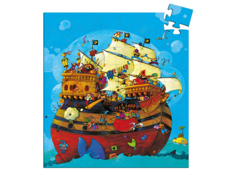 PUZZLE BARCO PIRATA. 54 PIEZAS