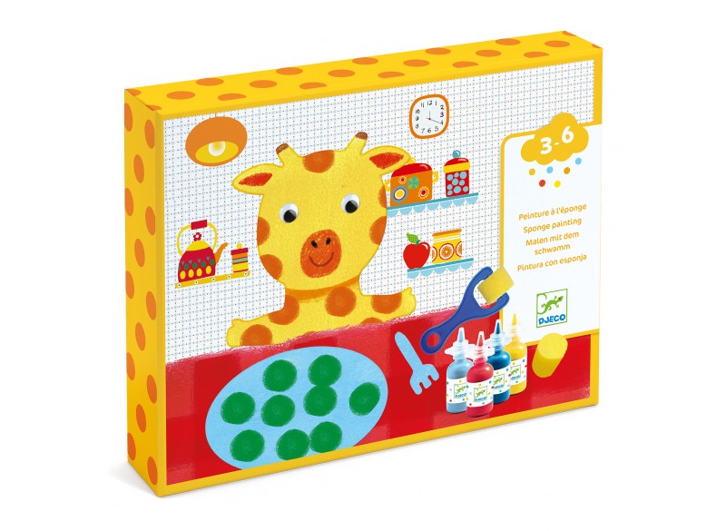 JUEGO PINTURA DJECO. LAS AVENTURAS DE LOS PELUCHES